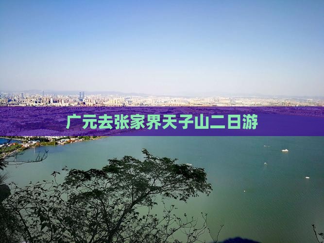 广元去张家界天子山二日游