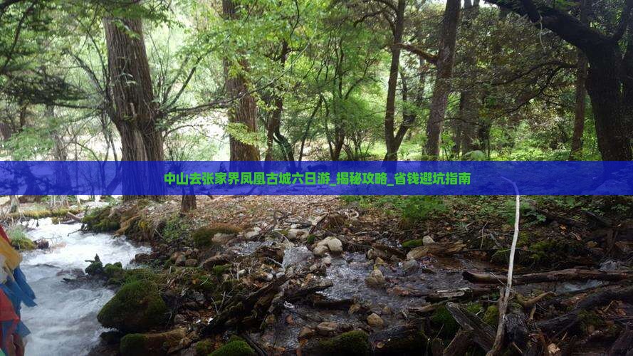 中山去张家界凤凰古城六日游