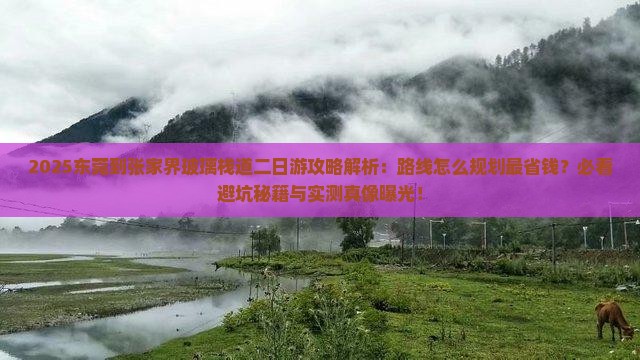 东莞到张家界玻璃栈道二日游