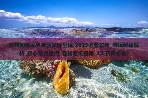 亳州到张家界芙蓉镇哪里玩