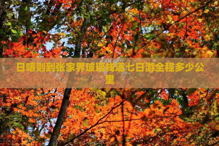 日喀则到张家界玻璃栈道七日游全程多少公里