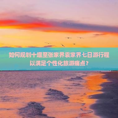 如何规划十堰至张家界袁家界七日游行程以满足个性化旅游痛点？