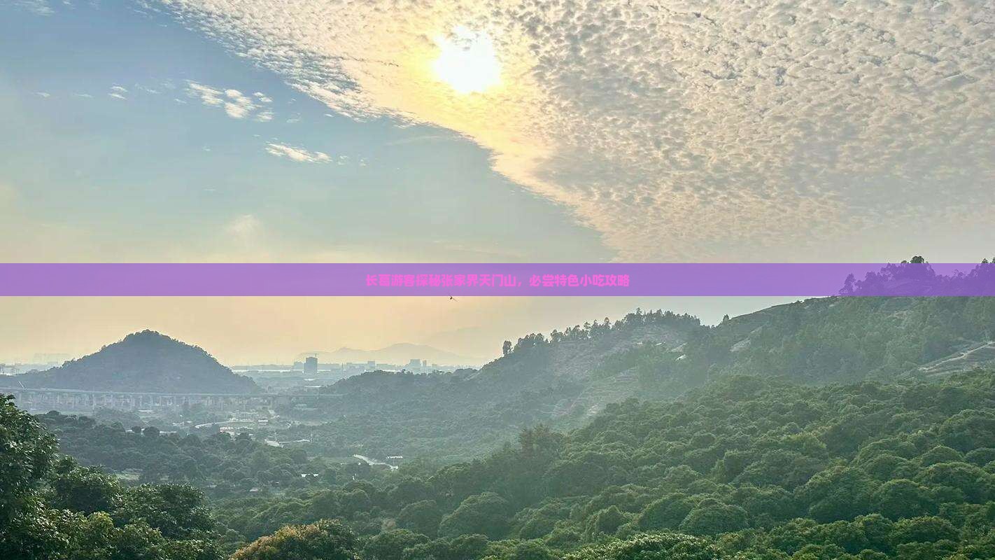 长葛游客探秘张家界天门山，必尝特色小吃攻略