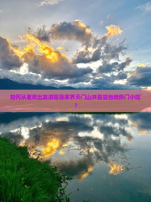 如何从重庆出发游览张家界天门山并品尝当地热门小吃？
