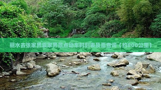 丽水去张家界袁家界景点动车时刻表及票查询（约800公里）