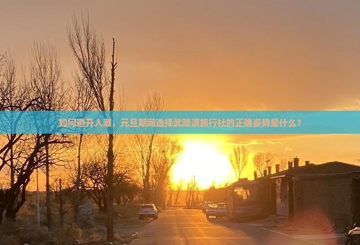 如何避开人潮，元旦期间选择武陵源旅行社的正确姿势是什么？