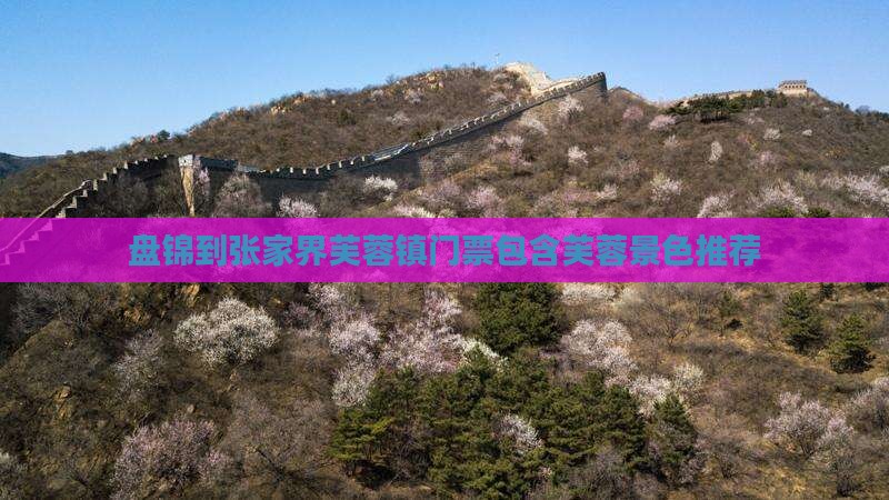 盘锦到张家界芙蓉镇门票包含芙蓉景色推荐
