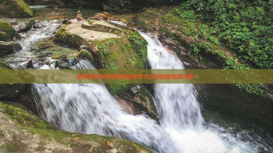 如何规划从阿泰勒到张家界六日游的路线和行程？
