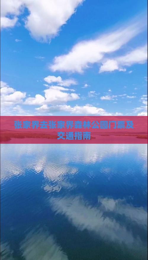 张家界去张家界森林公园门票及交通指南