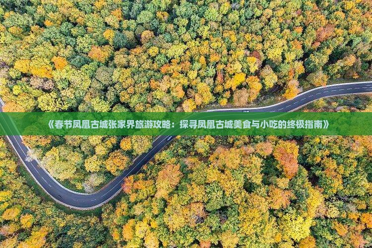 《春节凤凰古城张家界旅游攻略：探寻凤凰古城美食与小吃的终极指南》