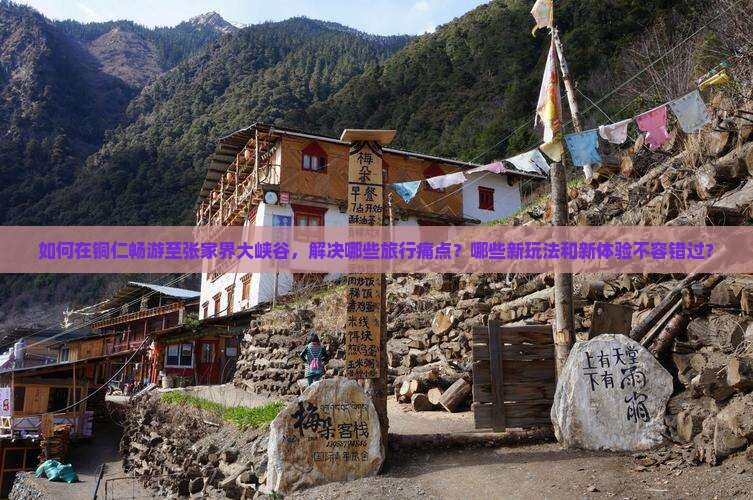 如何在铜仁畅游至张家界大峡谷，解决哪些旅行痛点？哪些新玩法和新体验不容错过？