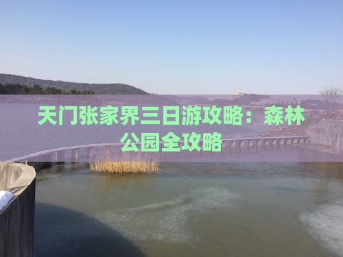 天门去张家界森林公园三日游