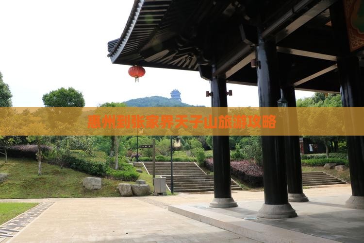 惠州到张家界天子山团体旅游