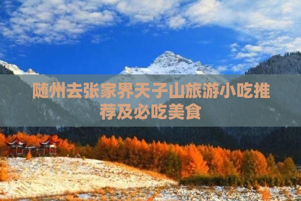 随州去张家界天子山旅游小吃