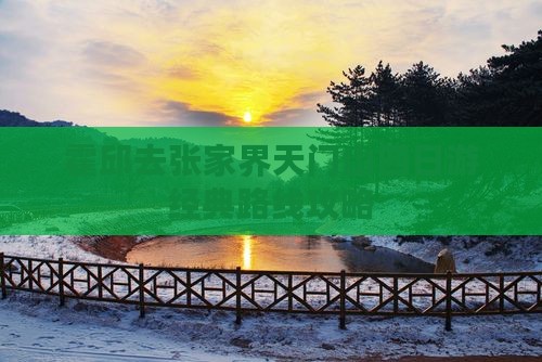 霍邱去张家界天门山四日游经典路线攻略