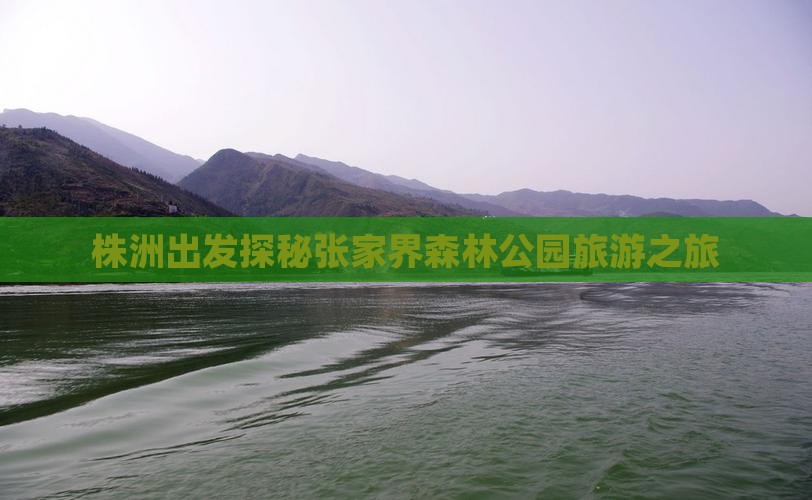 株洲出发探秘张家界森林公园旅游之旅