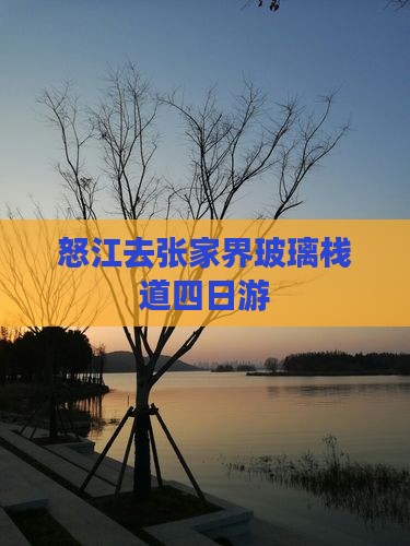 怒江去张家界玻璃栈道四日游