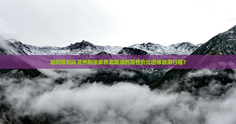 如何规划从贺州到张家界武陵源的高性价比团体旅游行程? 如何规划从贺州到张家界武陵源的高性价比团体旅游行程?