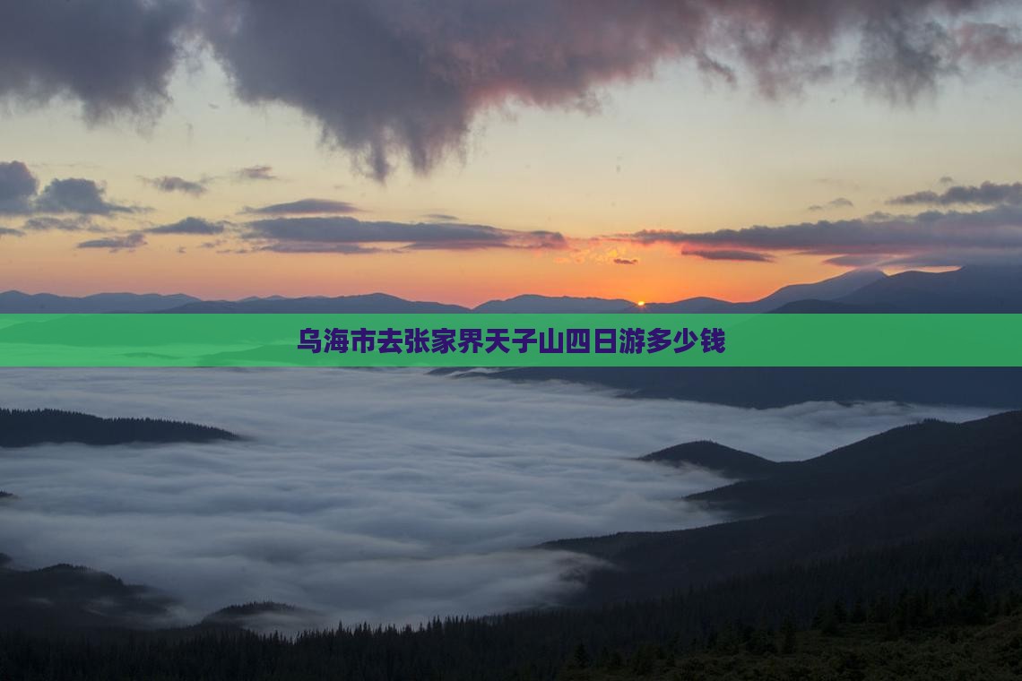 乌海市去张家界天子山四日游多少钱