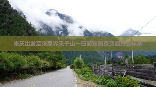 重庆出发至张家界天子山一日游攻略及交通方式详解
