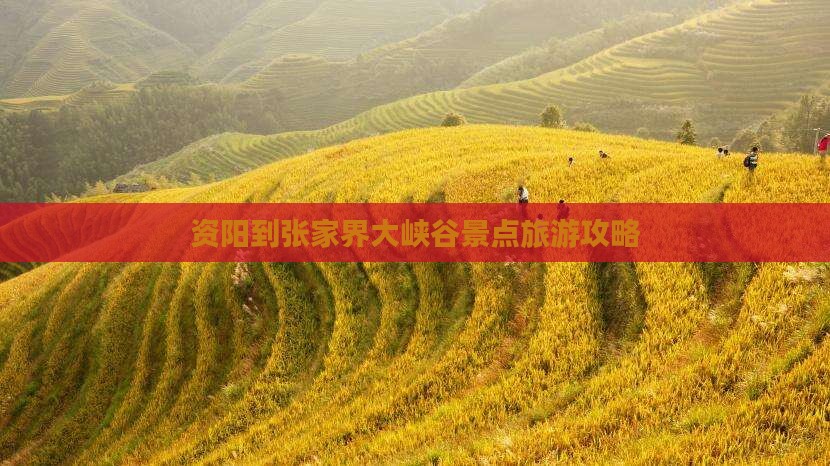 资阳到张家界大峡谷景点旅游攻略