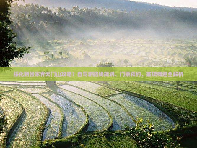 绥化到张家界天门山攻略？自驾游路线规划、门票预约、玻璃栈道全解析
