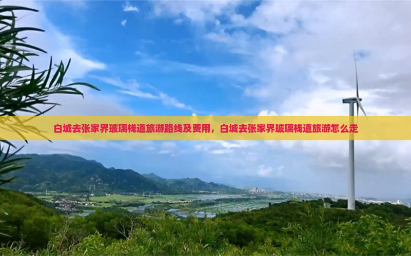 白城去张家界玻璃栈道旅游