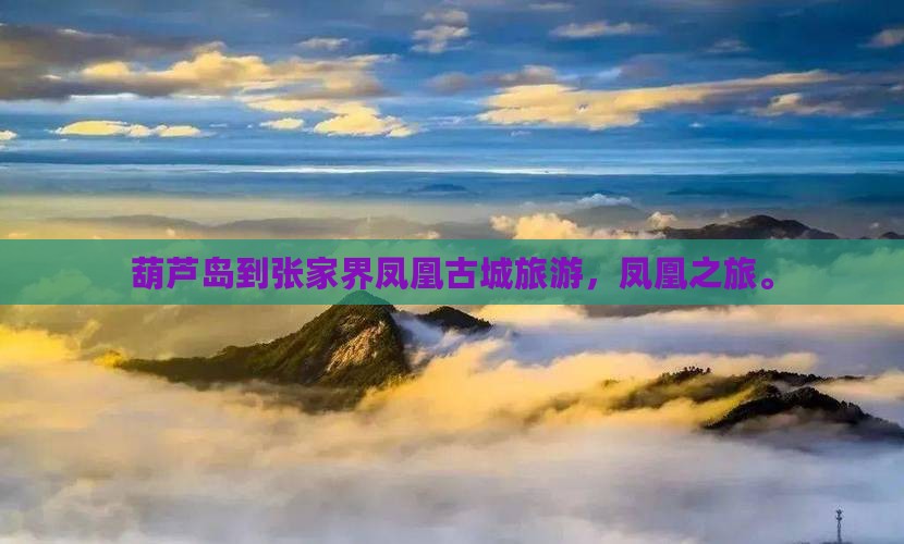 葫芦岛到张家界凤凰古城旅行社