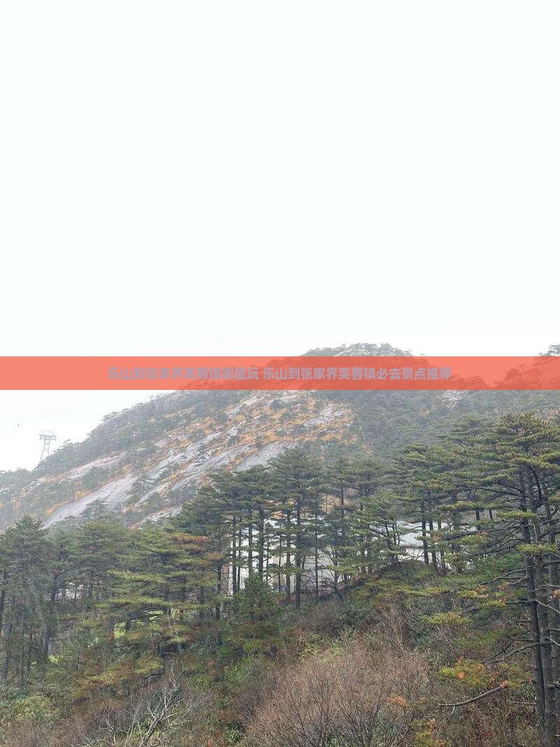 乐山到张家界芙蓉镇哪里玩