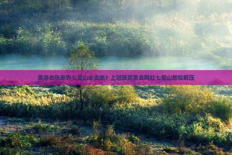 果洛去张家界七星山必去地？上班族超累去网红七星山放松解压