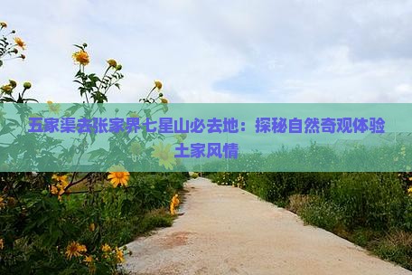 五家渠去张家界七星山必去地：探秘自然奇观体验土家风情