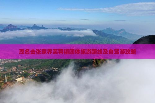 茂名去张家界芙蓉镇团体旅游路线及自驾游攻略