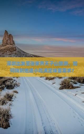 深圳出发至张家界天子山旅游，如何找到地道小吃满足味蕾需求？