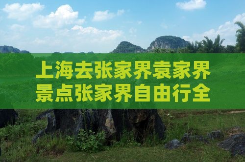 上海去张家界袁家界景点张家界自由行全攻略