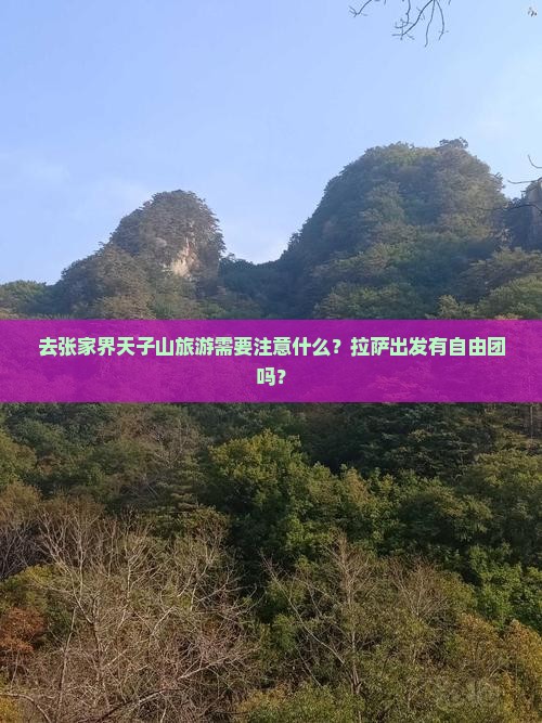 去张家界天子山旅游需要注意什么？拉萨出发有自由团吗？