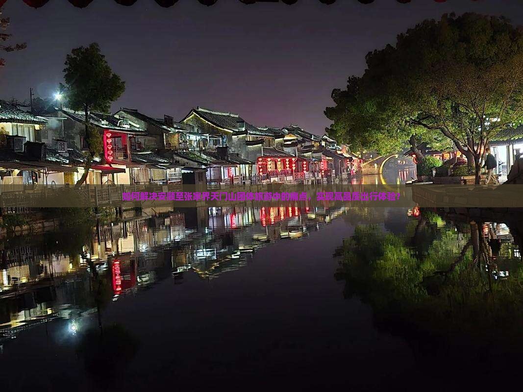 如何解决安顺至张家界天门山团体旅游中的痛点，实现高品质出行体验？