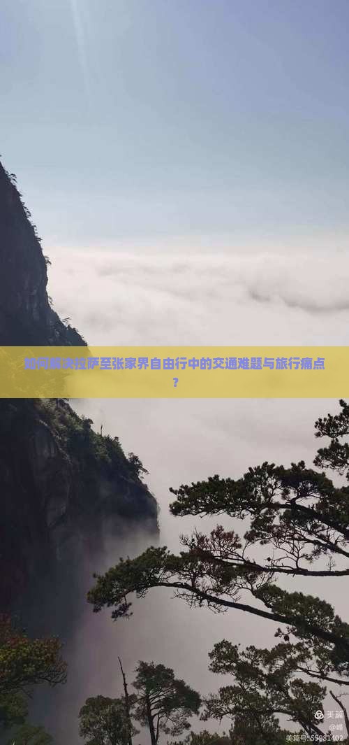 如何解决拉萨至张家界自由行中的交通难题与旅行痛点？