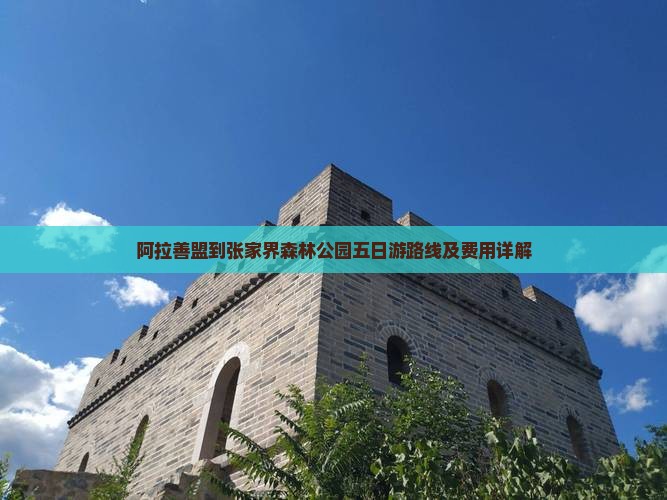 阿拉善盟到张家界森林公园五日游路线及费用详解