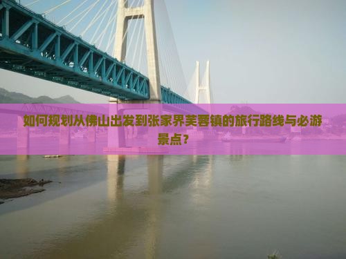 如何规划从佛山出发到张家界芙蓉镇的旅行路线与必游景点？