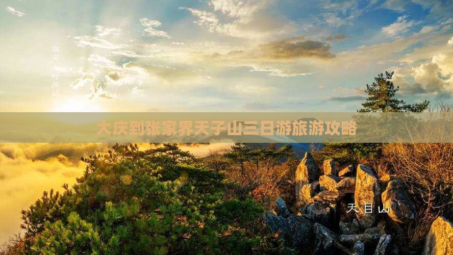 大庆到张家界天子山三日游旅游攻略