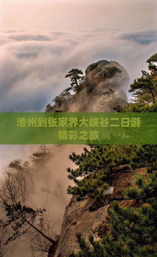 池州到张家界大峡谷二日游精彩之旅
