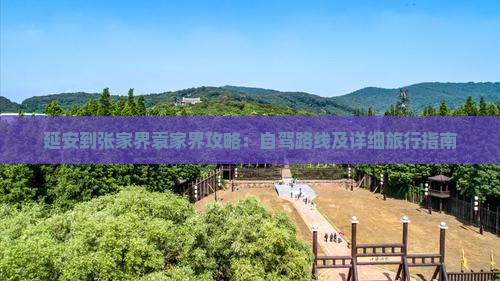 延安到张家界袁家界攻略：自驾路线及详细旅行指南