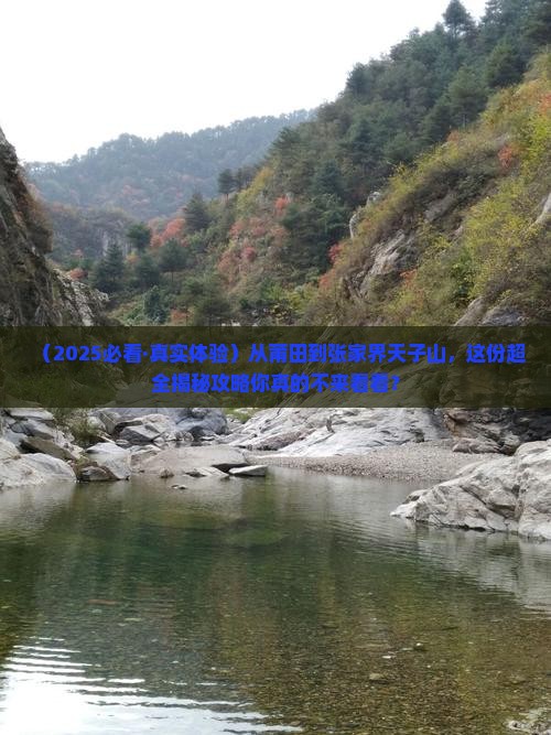 莆田去张家界天子山旅游