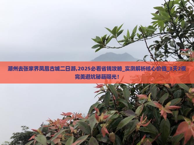 潮州去张家界凤凰古城二日游