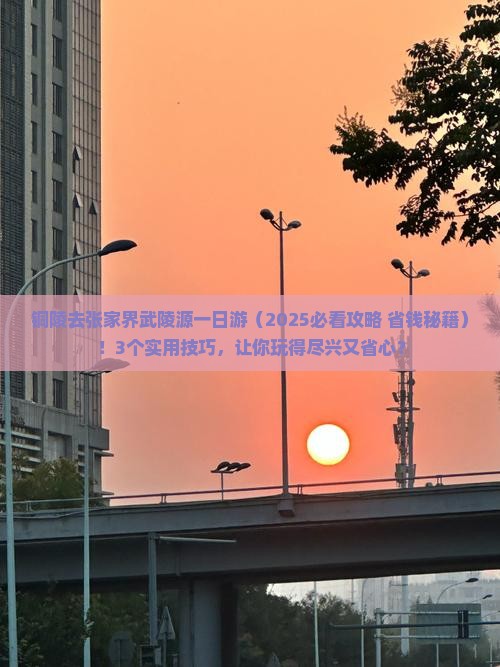 铜陵去张家界武陵源一日