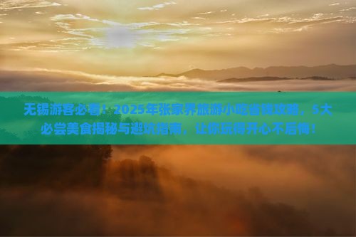 无锡到张家界旅游小吃 无锡到张家界旅游小吃