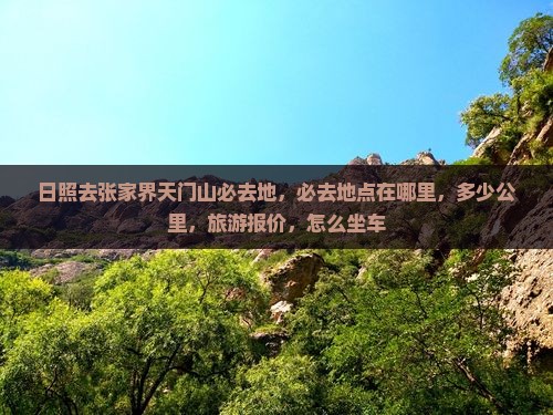 日照去张家界天门山必去地