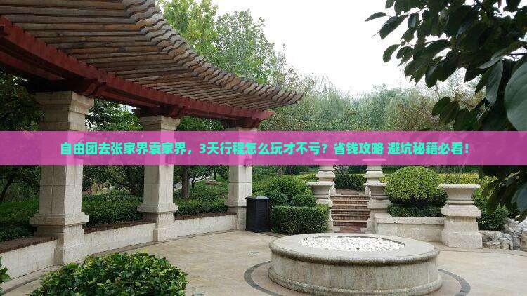 河池到张家界袁家界自由团