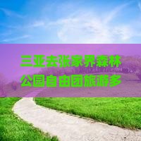 三亚去张家界森林公园自由团旅游多少钱及张家界至三亚旅游团报价与交通方式比较及两地旅游优劣分析