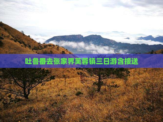 吐鲁番去张家界芙蓉镇三日游含接送